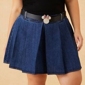 Plus Sized Disney Mini Mouse Mini Skirt